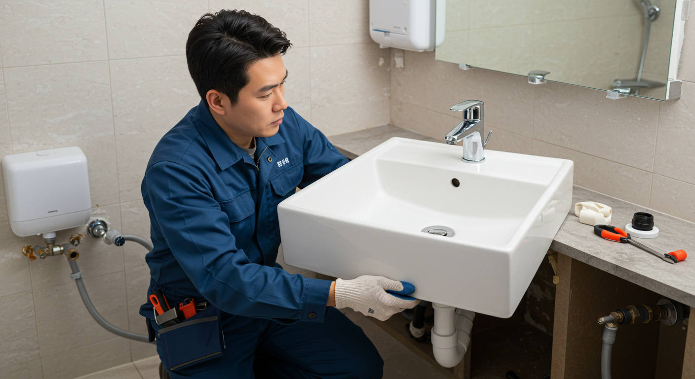 세면대 교체 서비스